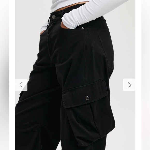 Cotton On Black Utility Trousers - Picture 3 of 7